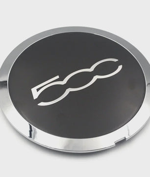 Set Naafdoppen Velgen 500 Logo voor Fiat 500 - 4 Stuks