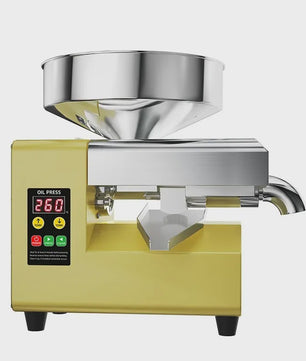 Automatische Oliepers Machine - Koud & Warm Persen voor Huishoudelijk Gebruik