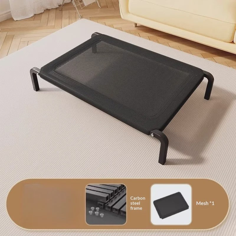 Verhoogd Hondenkussen Outdoor & Indoor - Ademend, Vochtwerend, Antislip - Voor Alle Seizoenen & Hondenmaten