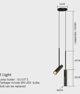 Moderne LED Hanglamp - Minimalistisch Design voor Slaapkamer, Eetkamer & Keuken