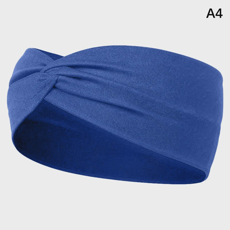 Brede Elastische Sport Hoofdband - Zweetabsorberend & Antislip voor Dames