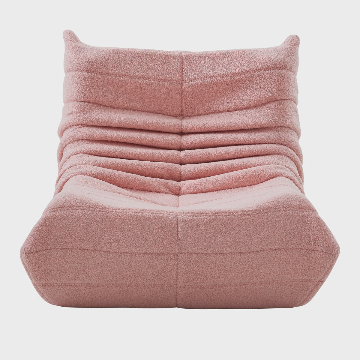 Sherpa Fleece Beanbag Fauteuil - Comfortabele Lounge Stoel voor Woonkamer & Slaapkamer