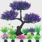 Set Kunstplanten Aquarium Decoratie - Levendige Kleuren voor Vistank