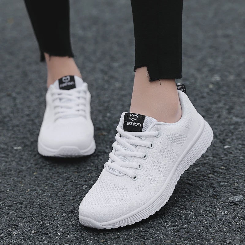 Dames Sportschoenen Platform Sneakers - Ademend Mesh voor Lente/Zomer