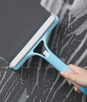 3-in-1 Glasreiniger met Vernevelaar en Raamwisser - Streeploos Schoon