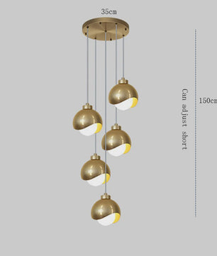 Moderne Hanglamp Glas Bol LED - Sfeervolle Verlichting voor Slaapkamer, Eetkamer & Keuken