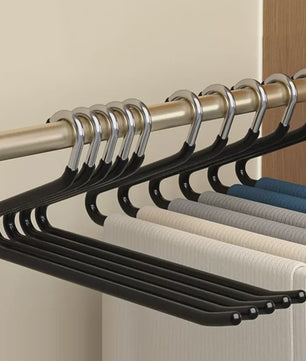 Anti-slip Gansvormige Broekenhanger - Ruimtebesparend Kledingrek voor Garderobe