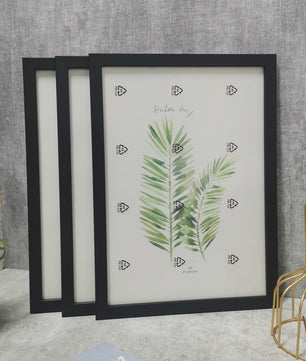 Set van 3 Houten Fotolijsten - Diverse Maten (10x15, 15x20, 20x25/A4) - Wanddecoratie & Cadeau