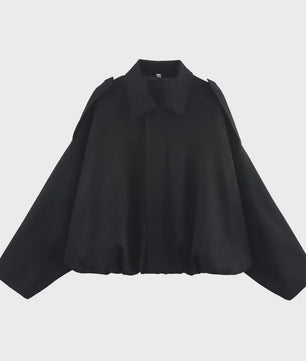 Dames Suède Bomberjack - Oversized Pasvorm, Lange Mouwen, Chic Streetwear