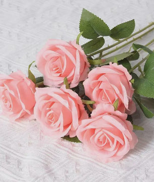 Kunst Rozen Takken - Realistische Kunstbloemen voor Bruiloft & Decoratie (1, 5, 10, 20 stuks)
