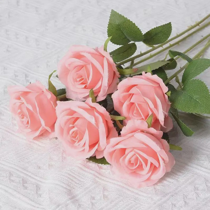 Kunst Rozen Takken - Realistische Kunstbloemen voor Bruiloft & Decoratie (1, 5, 10, 20 stuks)