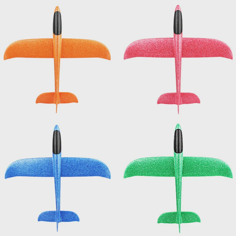 49cm Schuim Vliegtuig - Handgooi Vlieger Model voor Buitenplezier & Cadeau voor Kinderen