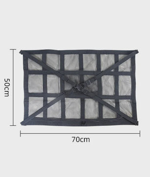 Universele Dak Opbergnet voor Auto - 90x65cm - Anti-doorzakken - Organiseer Bagage in SUV/Van