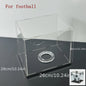 Acryl Display Box met Bodemplaat - Stofvrij Presenteren van Sportballen