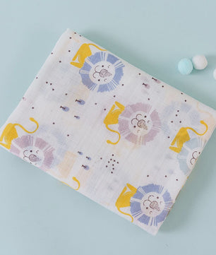 Zachte Katoenen Baby Swaddle Deken - 2 Laags Muslin, Sneldrogend & Ademend