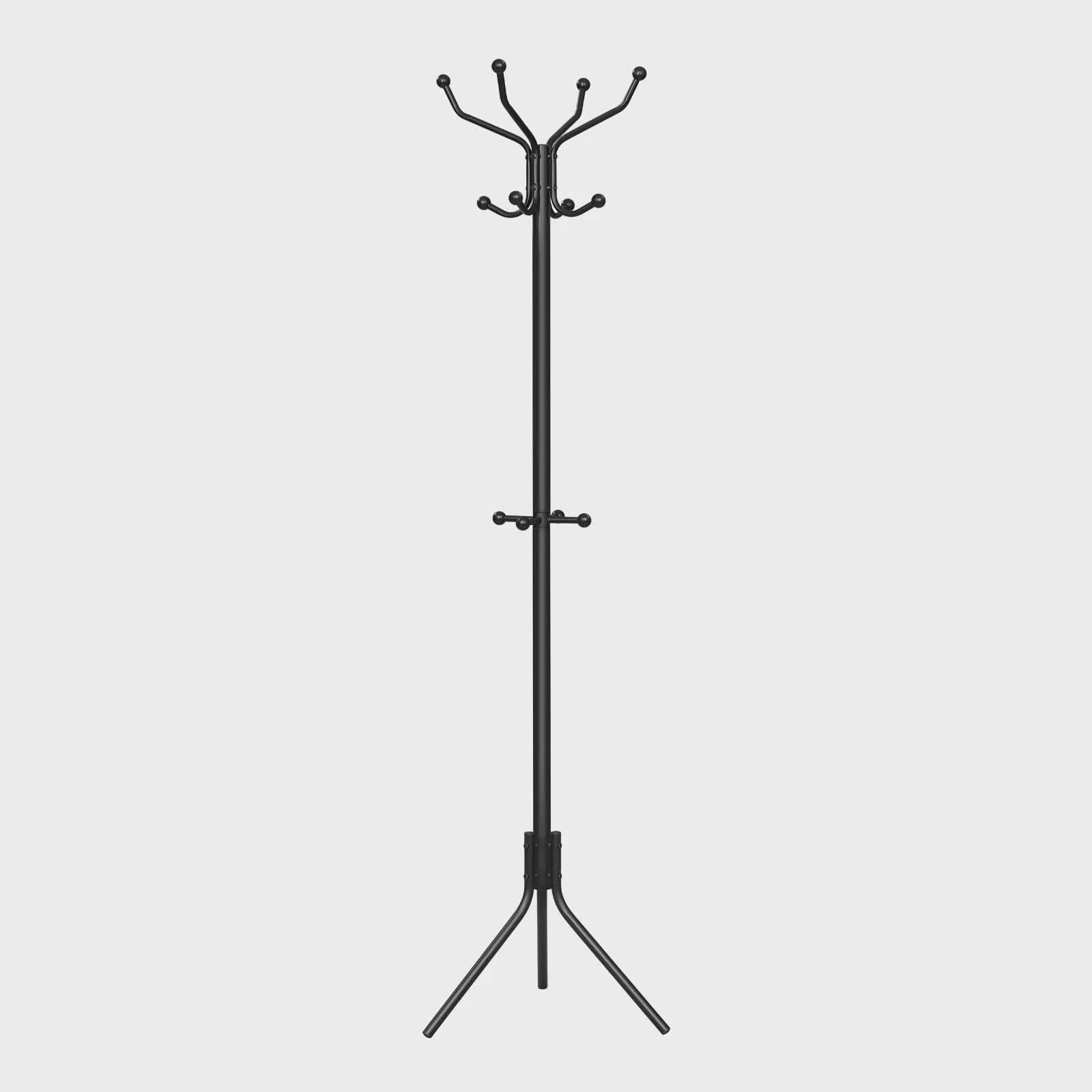 Stijlvolle Kapstok Boomvorm met 12 Haken - Staand Model voor Hal, Slaapkamer - 45x40x173 cm