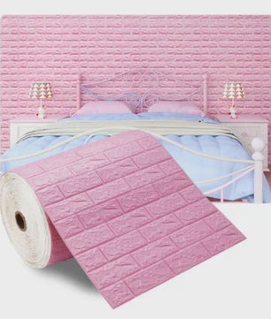 Retro 3D Muursticker Imitatie Baksteen - Zelfklevend Behang voor Woonkamer & Keuken