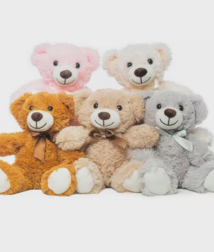 Set van 5 Pluche Teddyberen - 35cm - Knuffel Cadeau voor Kinderen & Vriendinnen