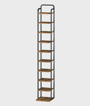 Verticale Schoenendrager Hout - Stijlvolle Schoenen Organizer voor Kleine Ruimtes
