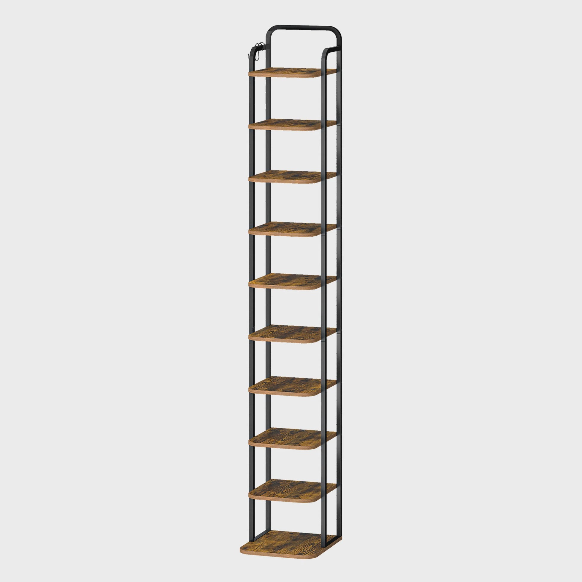 Verticale Schoenendrager Hout - Stijlvolle Schoenen Organizer voor Kleine Ruimtes