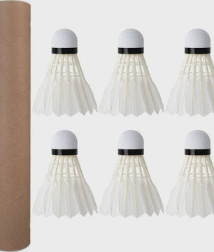 Set van 3, 6 of 12 Duurzame Badminton Shuttles - Pro Training & Outdoor Sport