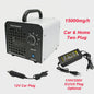 Krachtige Ozon Generator 60000mg/h - Luchtzuiveraar voor Huis, Kantoor & Auto