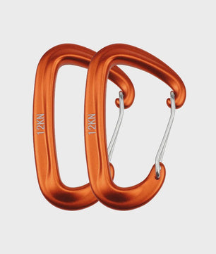 12KN D-vorm Karabijnhaak - Kleine Klimhaak voor Outdoor, Camping & Outdoor Avonturen