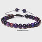 Blauwe Tijgeroog Kralen Armband 6MM - Natuursteen Meditatie Sieraden