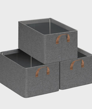 Opvouwbare Stoffen Opbergboxen (3/5/6 Stuks) - Organizer voor Kleding, Speelgoed & Kast