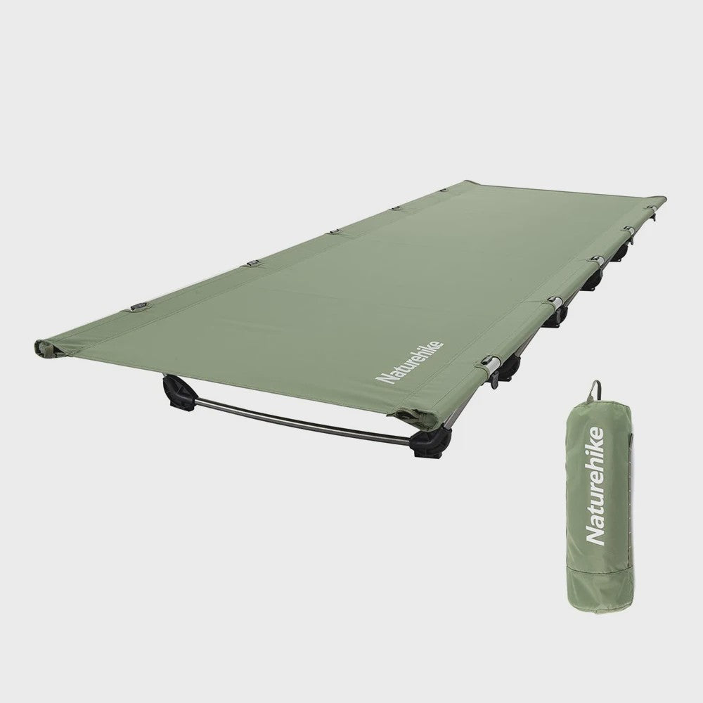 Naturehike Opklapbaar Campingbed - Draagbaar en Comfortabel voor Outdoor Avonturen (190x65cm)