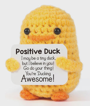 Schattige Gehaakte Bij - Motiverende Decoratie & Positieve Energie Cadeau