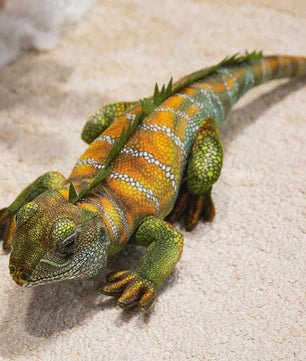 Zachte Baardagaam Pluche Speelgoed - 50cm Realistisch Reptiel Knuffel, Cadeau & Decoratie