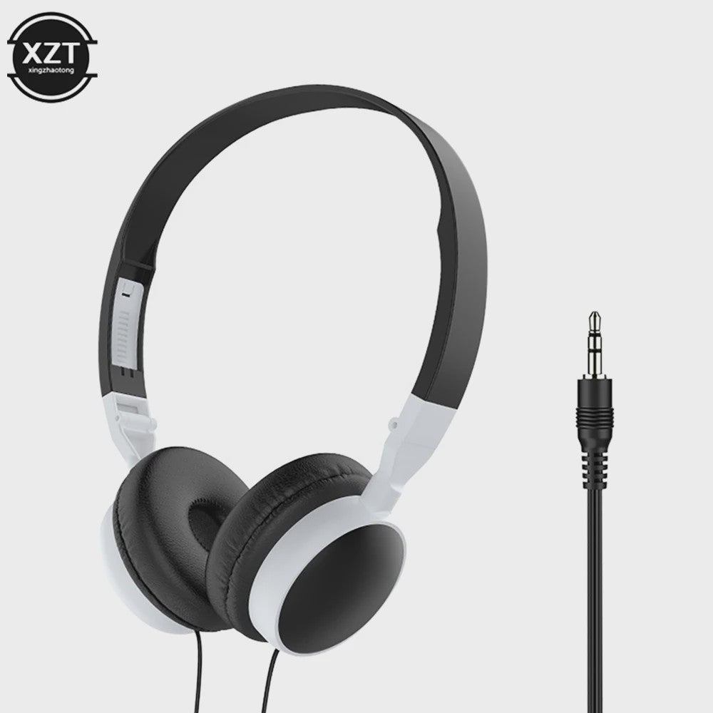 Gaming Headset met Subwoofer & Hifi Geluid - Opvouwbaar & Draagbaar met 3.5mm Plug