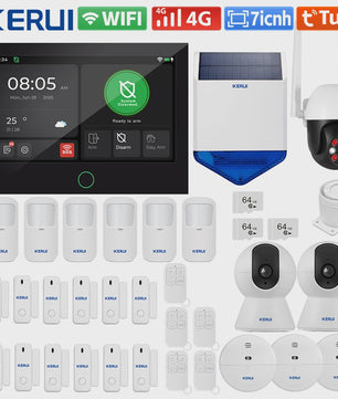 KERUI G70 Tuya Smart Home Alarm Systeem met 7-inch Touchscreen & WiFi+4G