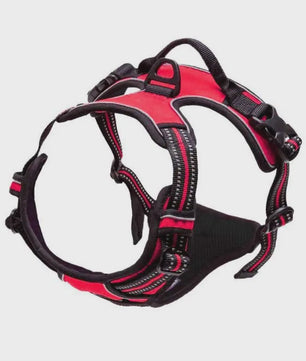 Verstelbaar Anti-Trek Hondentuig met Borstclip & Handvat - Comfortabel & Reflecterend