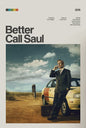 Iconische Film & TV Series Canvas Posters: Breaking Bad, Pulp Fiction, Goodfellas & meer