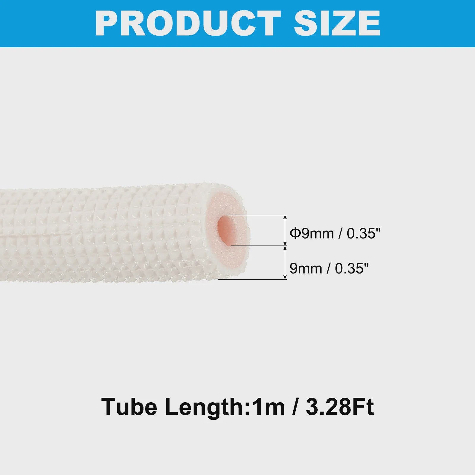Isolatieschuim Buizen voor Airconditioner Leidingen - Warmte- en Koudeisolatie (1/2/3 Meter)