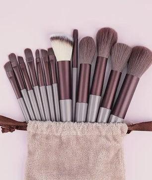 Professionele Make-up Kwasten Set: Zachte Kabuki & Blending Penselen voor Foundation, Poeder, Oogschaduw - Beauty Tools Kit