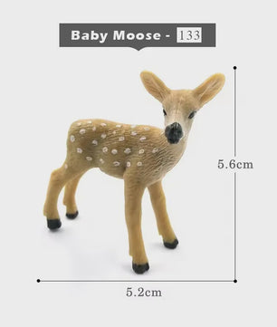 Miniatuur Dieren Beeldjes - Bosdieren, Vogels & Meer voor Tuin & Huisdecoratie