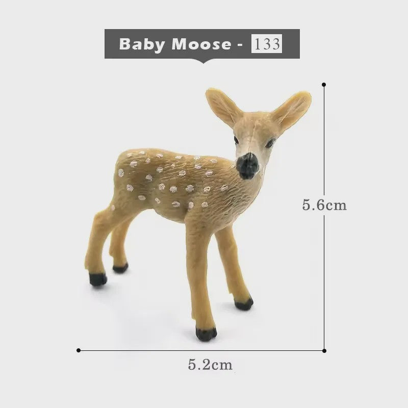 Miniatuur Dieren Beeldjes - Bosdieren, Vogels & Meer voor Tuin & Huisdecoratie