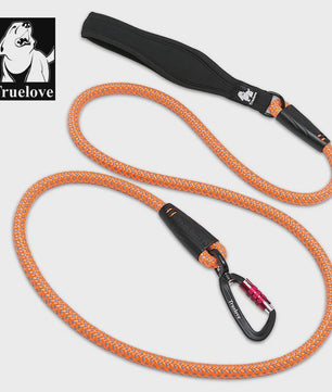 TrueLove Nylon Hondentuig met Reflecterende Haak en Neopreen Handvat