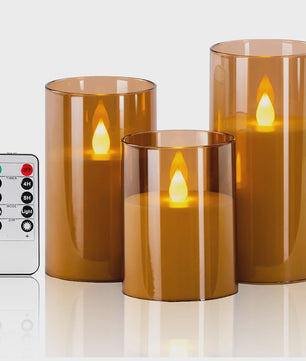Set LED Kaarsen met Afstandsbediening en Timer - Sfeervol voor Kerst & Bruiloft