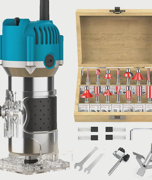 Krachtige 1380W Elektrische Hout Router & Trimmer voor Frezen, Graveren en Frezen