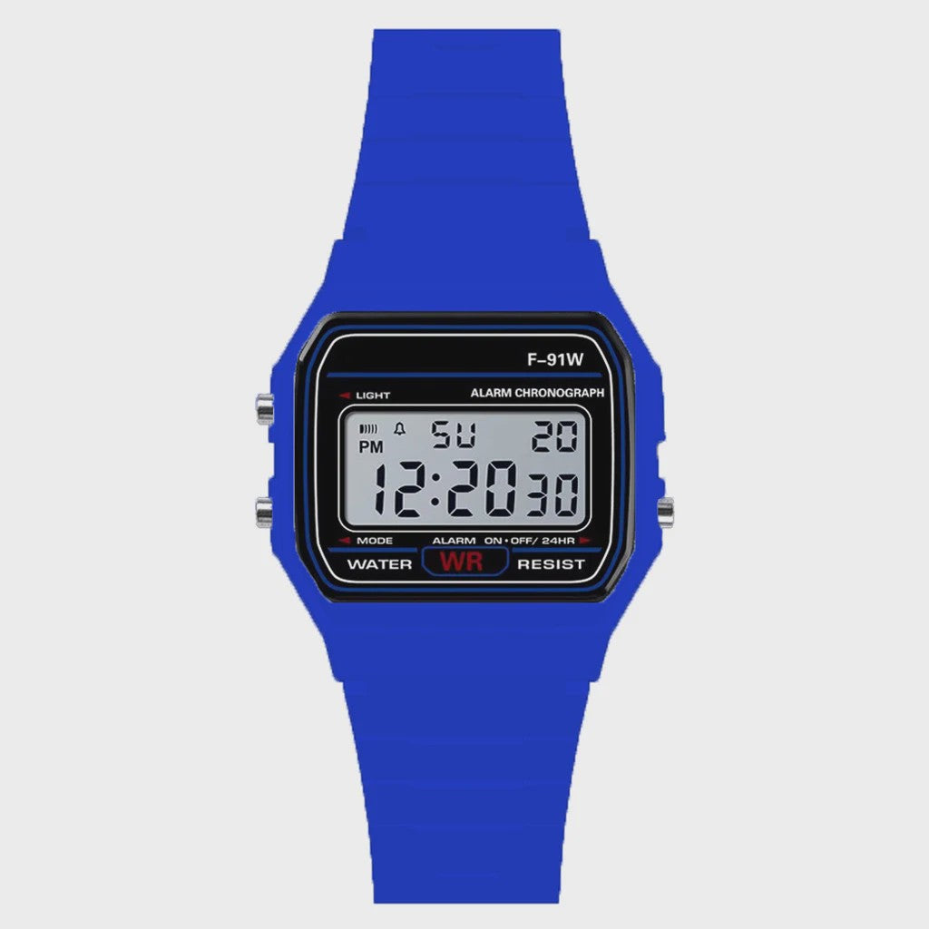 Luxe Digitale Heren & Kinder Horloge - Waterdicht, LED & Alarm