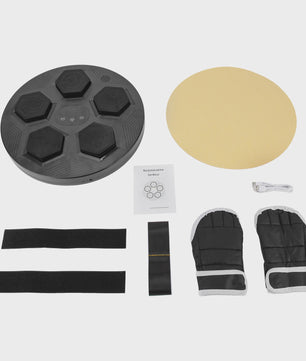 Slimme Muziek Bokszak Wandmontage - Bluetooth, LED Verlichting & Oplaadbaar voor Thuis Fitness