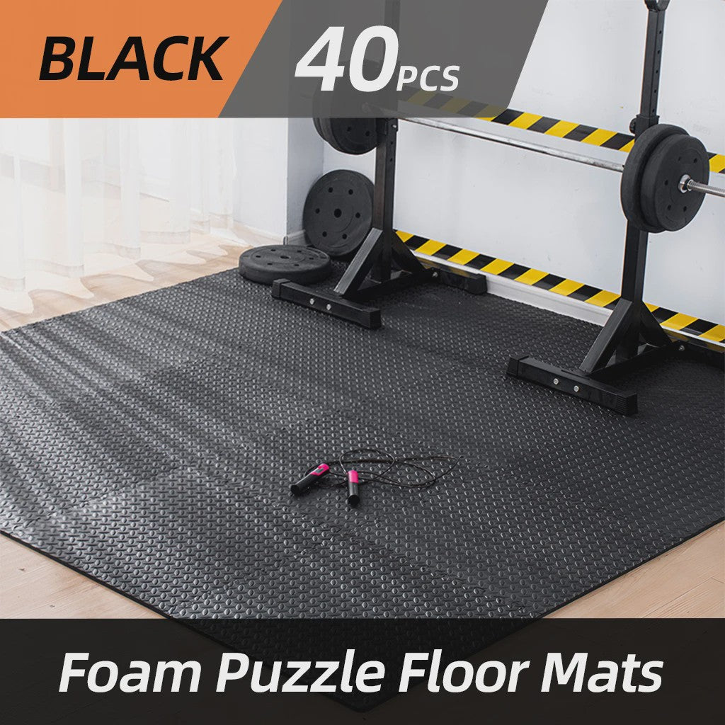 Interlocking EVA Foam Vloermatten 31cm - Anti-slip & Slijtvast voor Fitness, Gym & Speelkamer