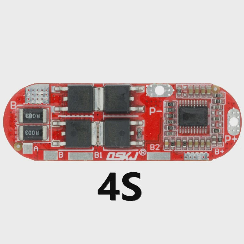 Universele BMS Beschermingsmodule voor 1S tot 5S Li-ion/Lipo Batterijen (10A/25A)