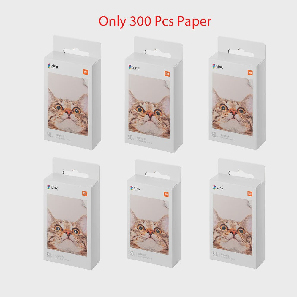 Xiaomi Mijia ZINK Pocket Printer Papier - Zelfklevend, 50 Vel, 3-inch