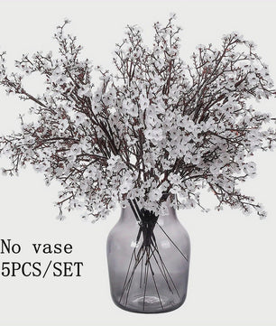 5x Kunstbloemen 'Sterrenhemel' - Decoratieve Takken voor Binnen & Buiten