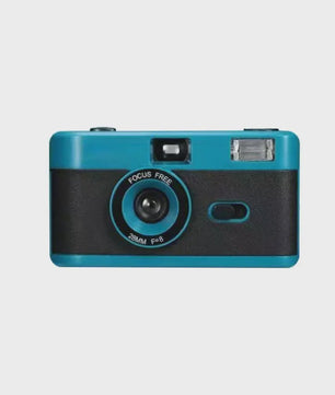 Retro 35mm Filmcamera met Ingebouwde Flits - Herbruikbaar en Stijlvol